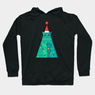 Christmas cat Hoodie